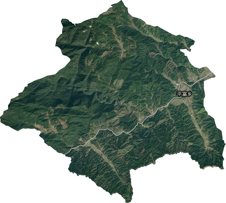 平富鄉衛星圖