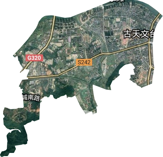 鳳凰街道衛(wèi)星圖