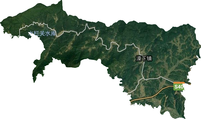 澡下鎮(zhèn)衛(wèi)星圖