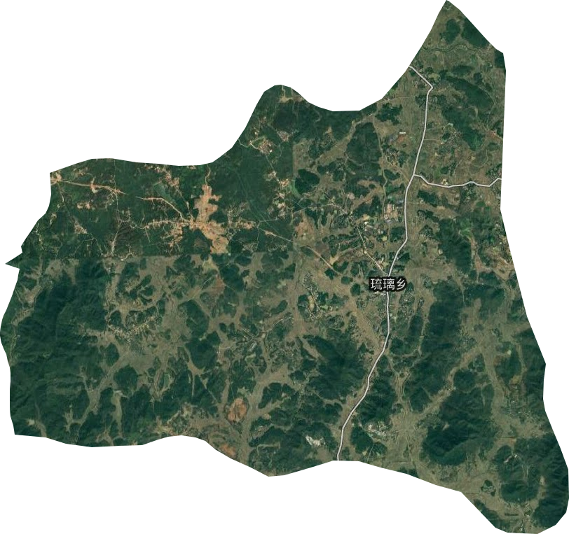 琉璃鄉(xiāng)衛(wèi)星圖