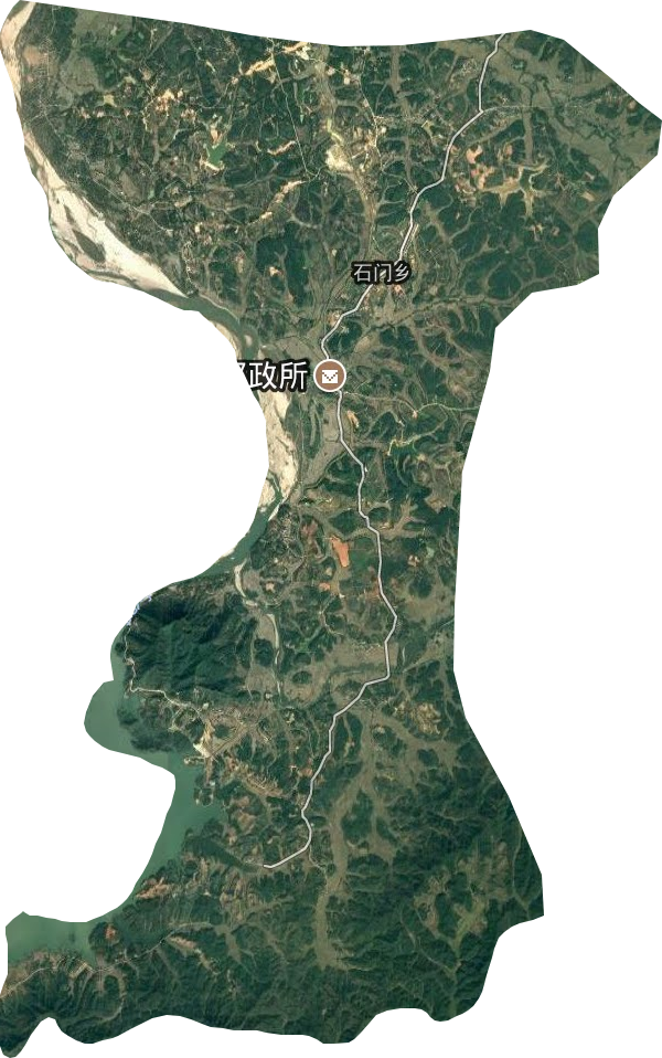 石門鄉(xiāng)衛(wèi)星圖