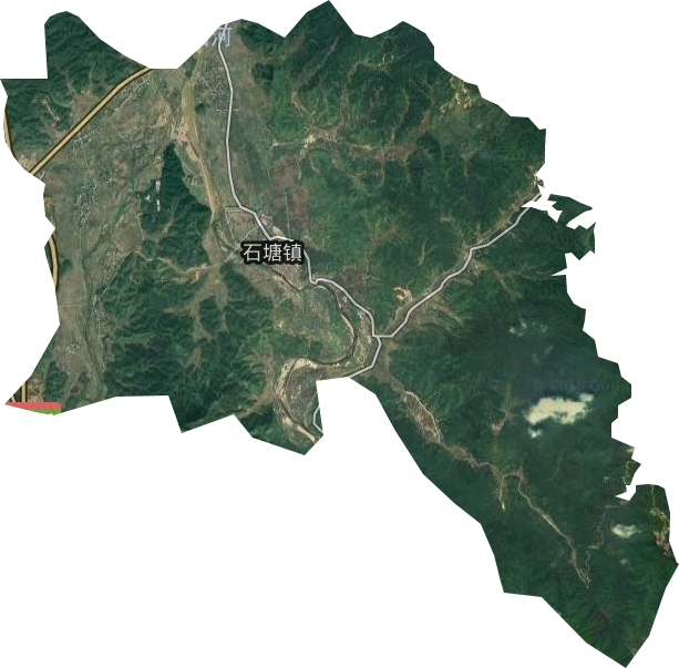 石塘鎮衛星圖