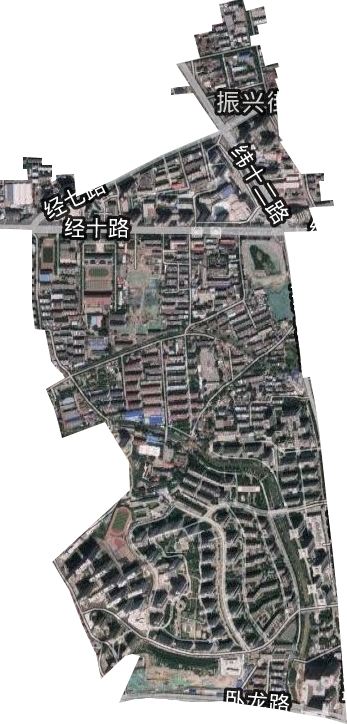 振興街街道衛(wèi)星圖