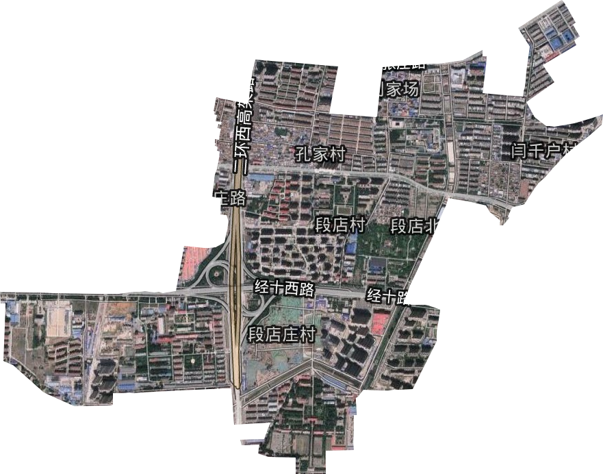 段店北路街道衛(wèi)星圖
