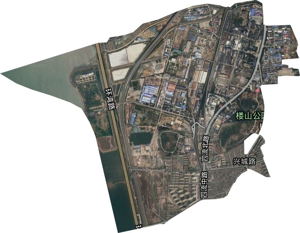 興城路街道衛星圖