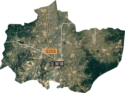 龍泉鎮(zhèn)衛(wèi)星圖