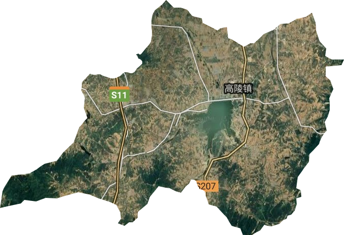 高陵鎮(zhèn)衛(wèi)星圖