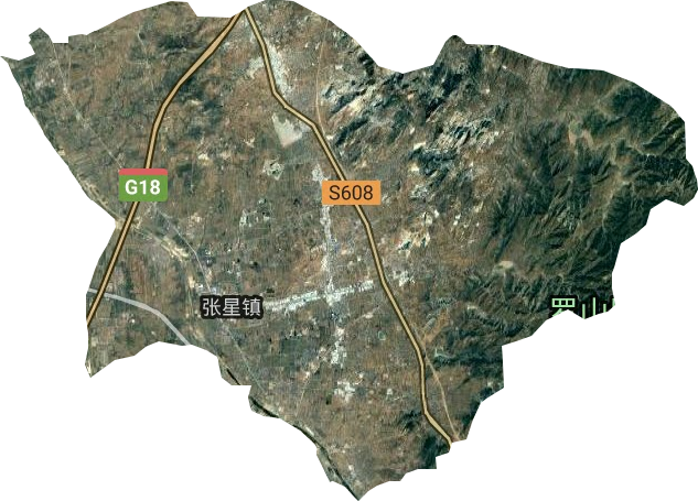 張星鎮(zhèn)衛(wèi)星圖