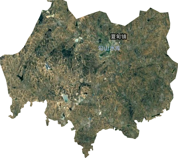 夏甸鎮衛星圖