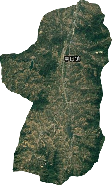 亭口鎮衛星圖