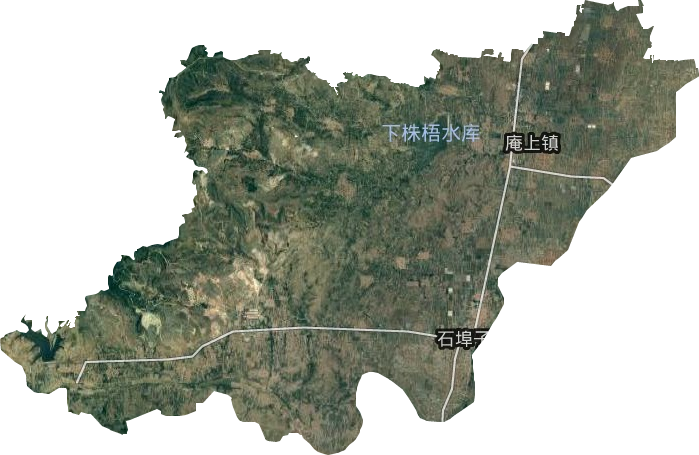 石埠子鎮衛星圖