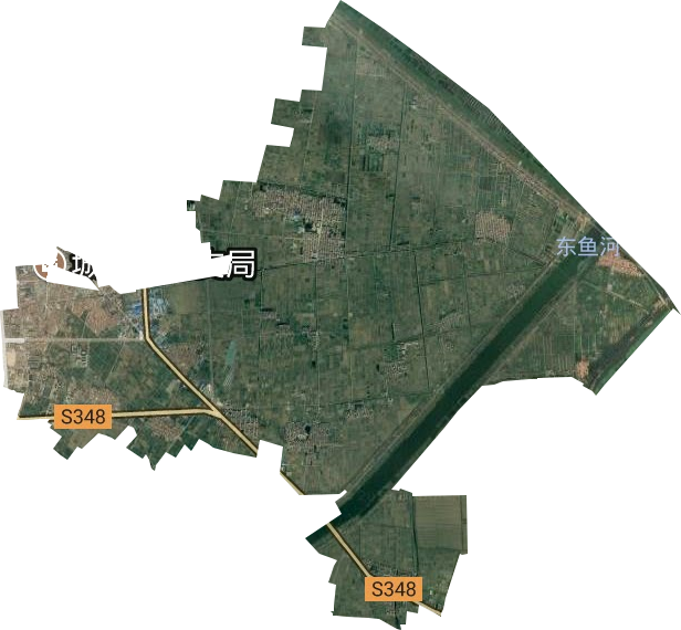 谷亭街道衛星圖