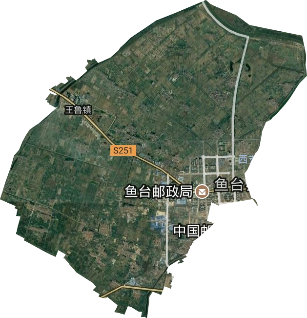 王魯鎮(zhèn)衛(wèi)星圖
