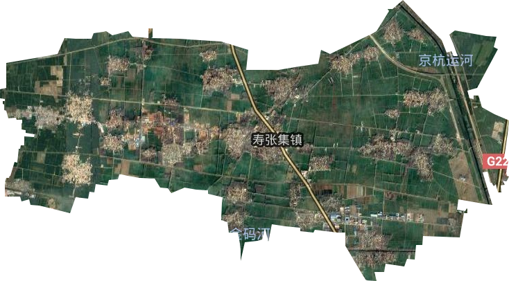 壽張集鎮衛星圖