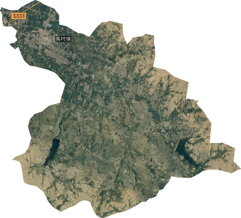 禹村鎮衛星圖