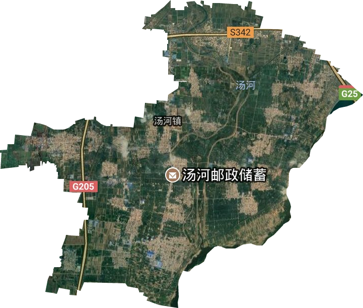 湯河鎮衛星圖