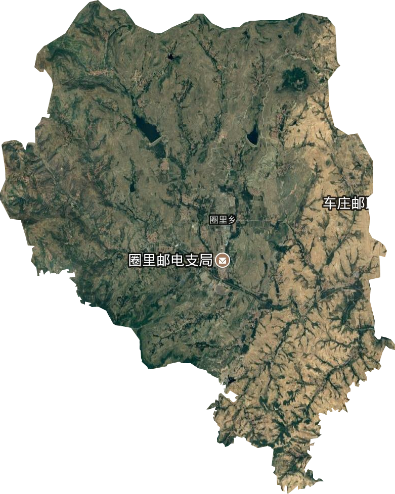 圈里鄉衛星圖