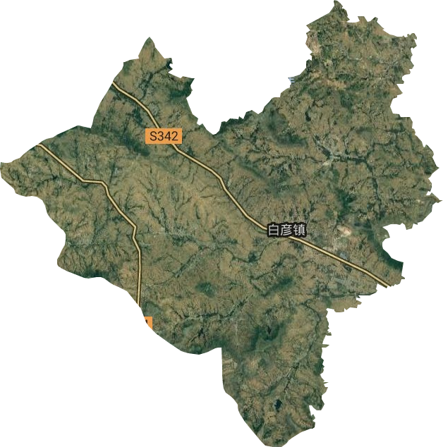 白彥鎮衛星圖