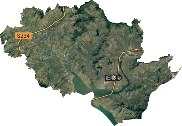 舊寨鄉衛星圖