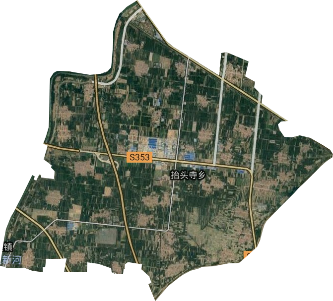 抬頭寺鎮衛星圖