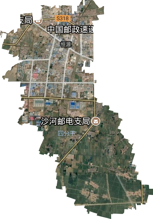 恒源街道衛星圖