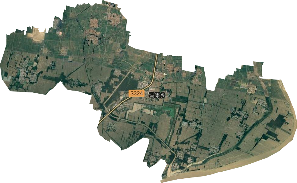 馬集鎮衛星圖