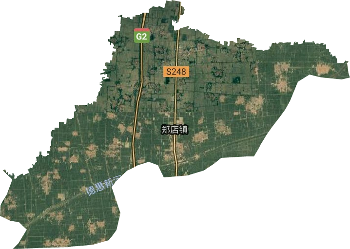 鄭店鎮(zhèn)衛(wèi)星圖