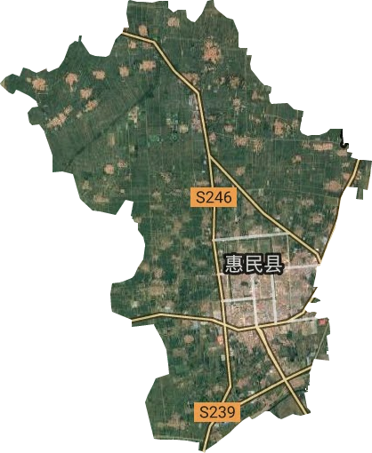 孫武街道衛星圖