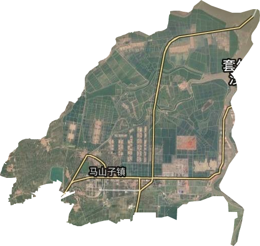馬山子鎮衛星圖