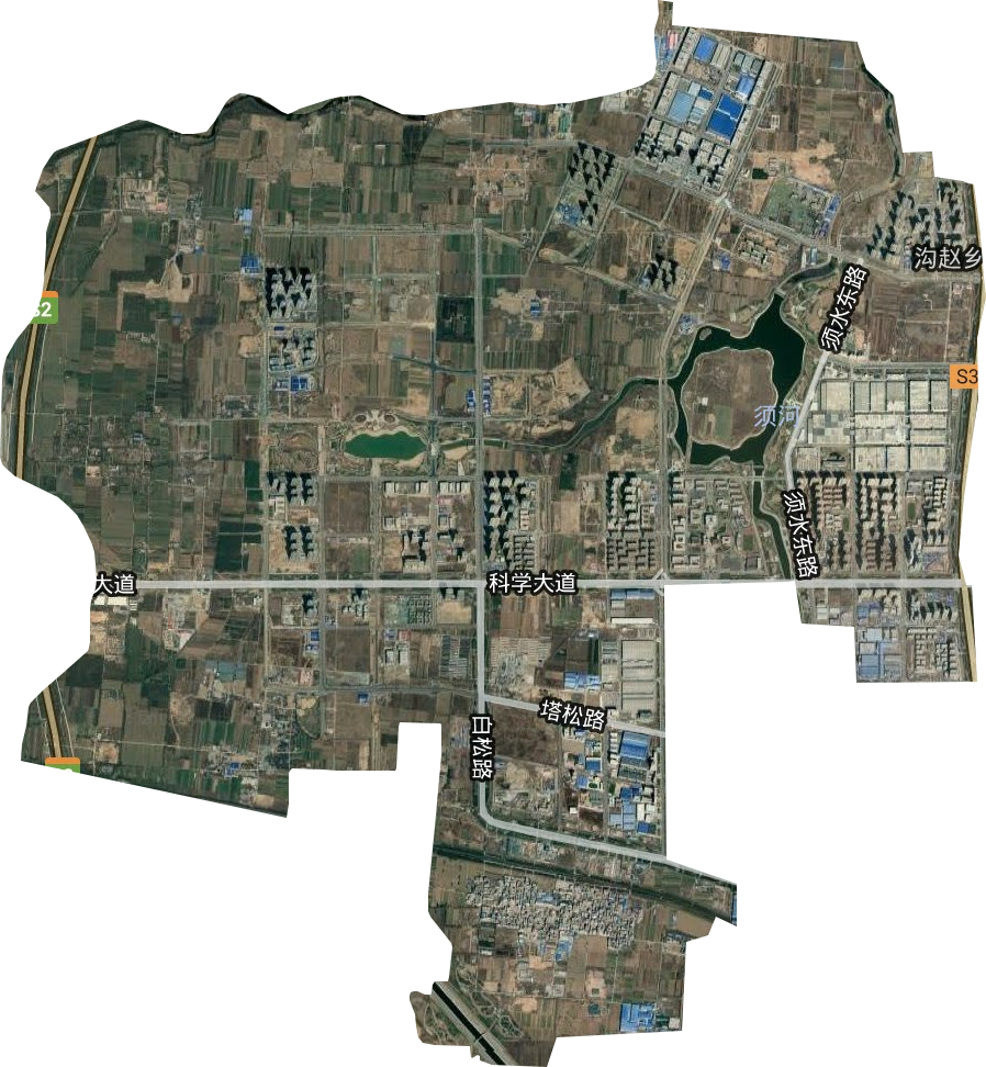 溝趙鄉衛星圖