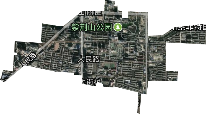 人民路街道衛星圖