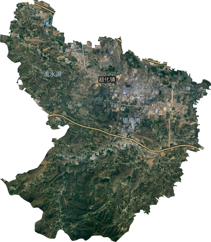 超化鎮衛星圖