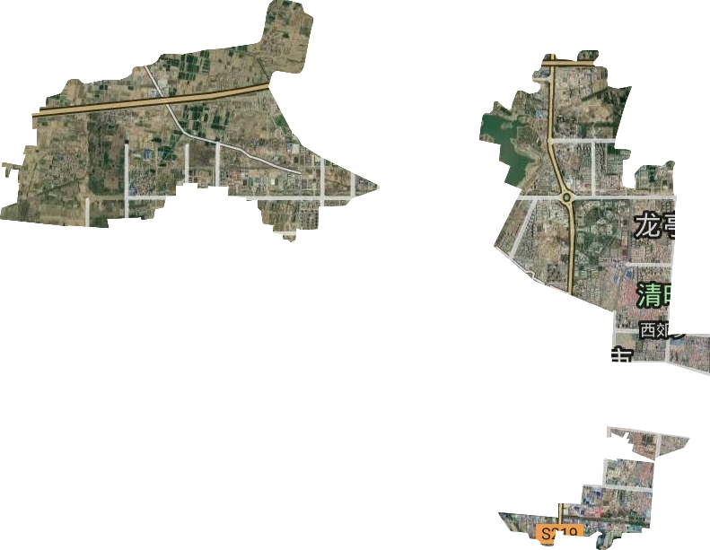 西郊鄉衛星圖