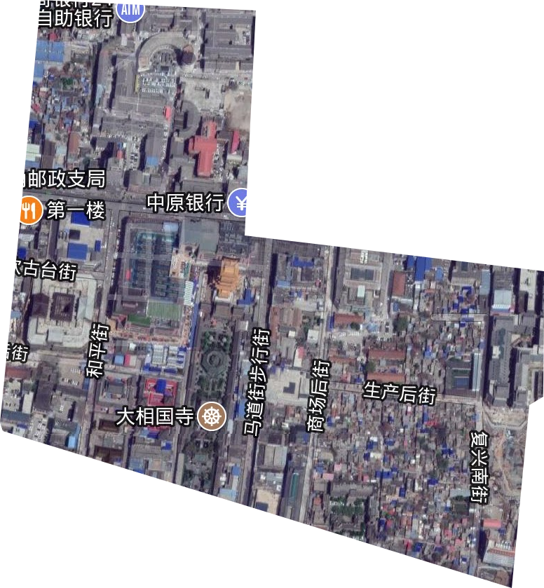 相國寺街道衛星圖