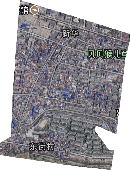 新華街道衛星圖