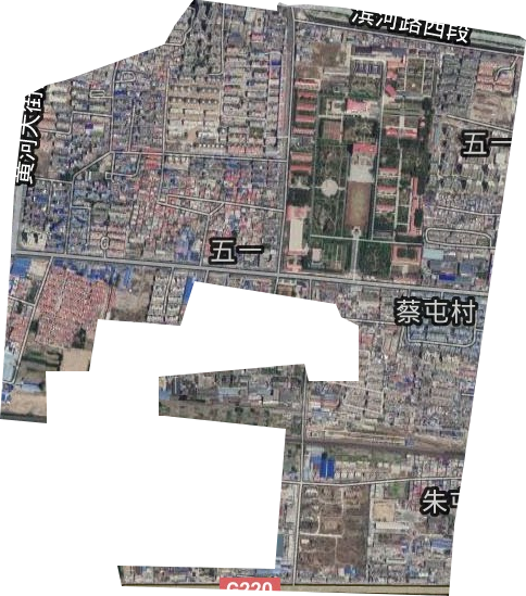 五一街道衛星圖