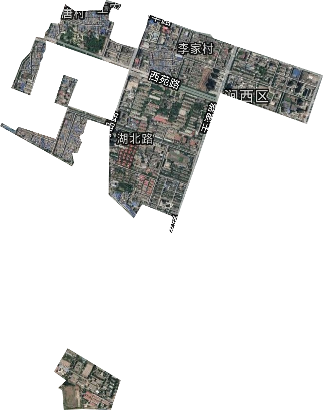 湖北路街道衛(wèi)星圖