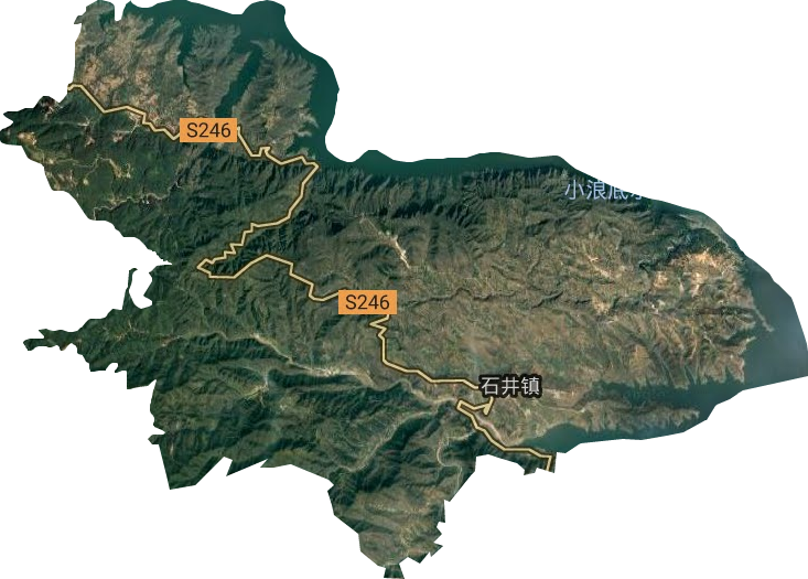 石井鎮衛星圖