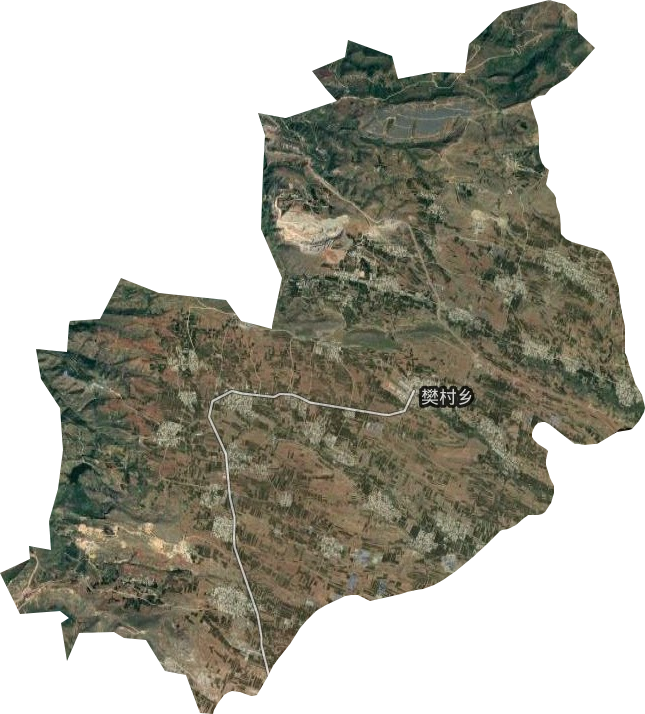 樊村鎮衛星圖