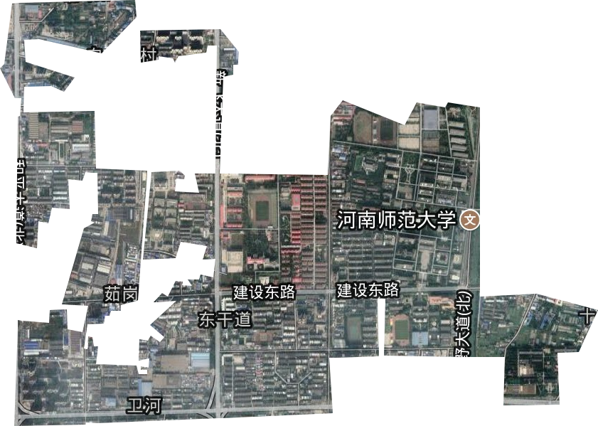 東干道街道衛(wèi)星圖