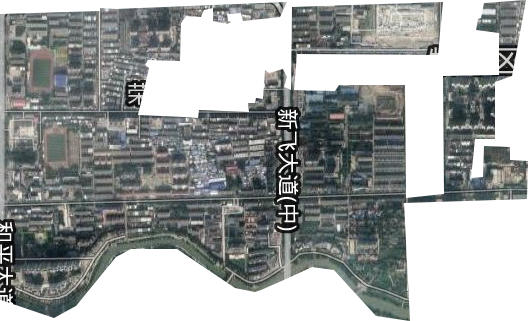 榮校路街道衛星圖