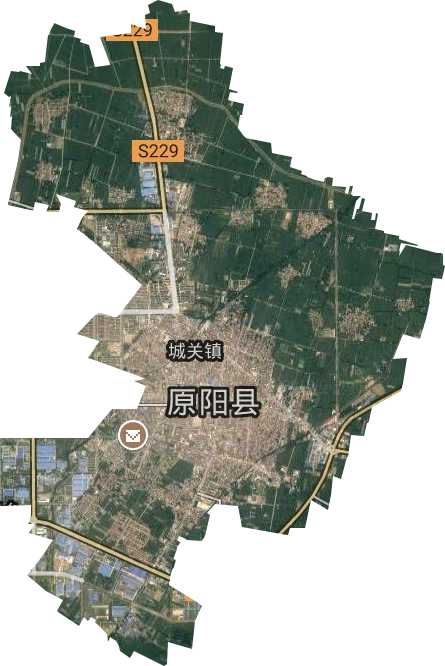 城關鎮衛星圖