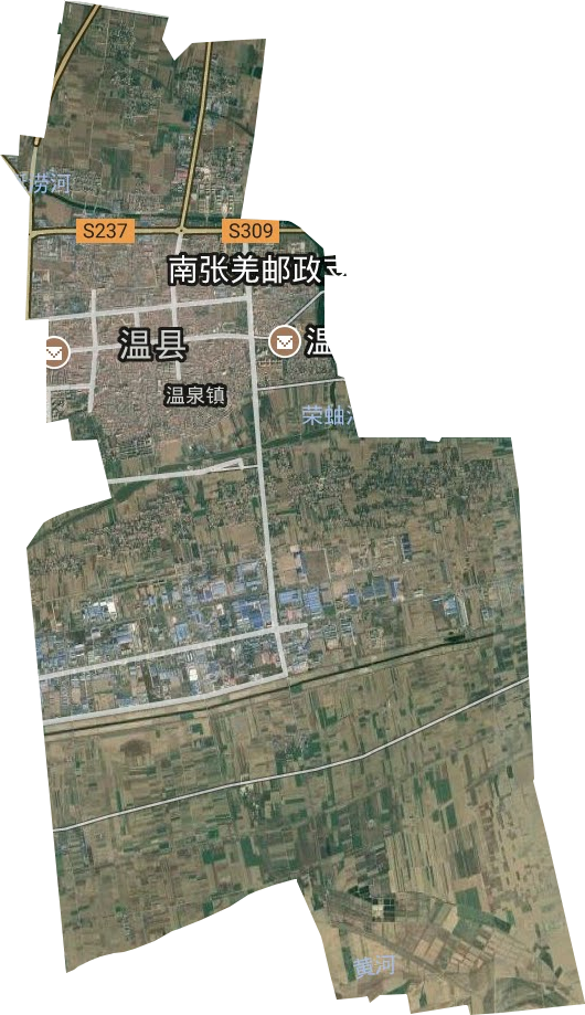 溫泉鎮(zhèn)衛(wèi)星圖