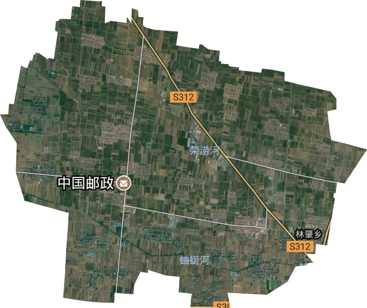 黃莊鎮(zhèn)衛(wèi)星圖