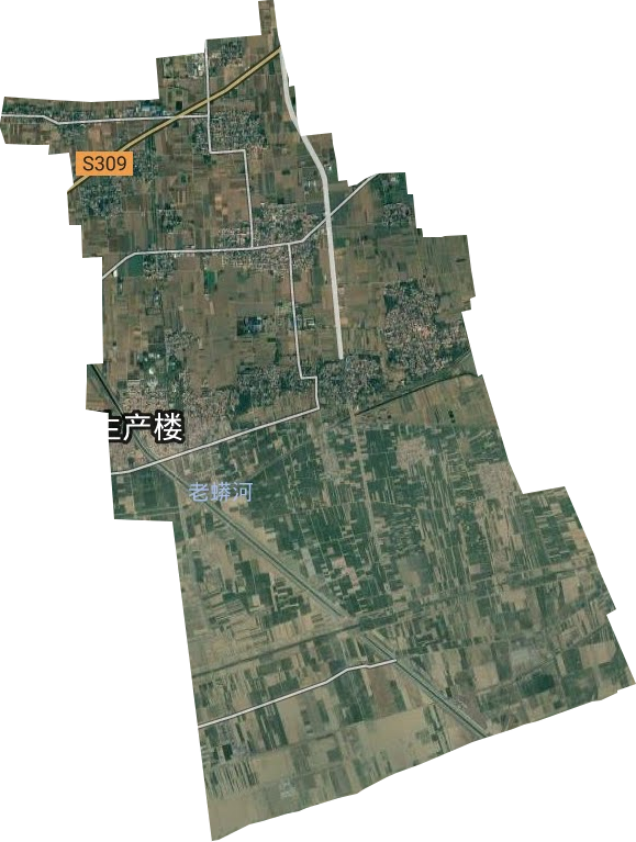 趙堡鎮衛星圖