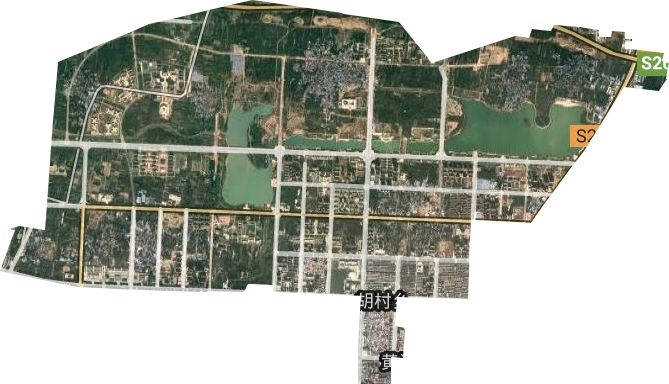 開州街道衛星圖