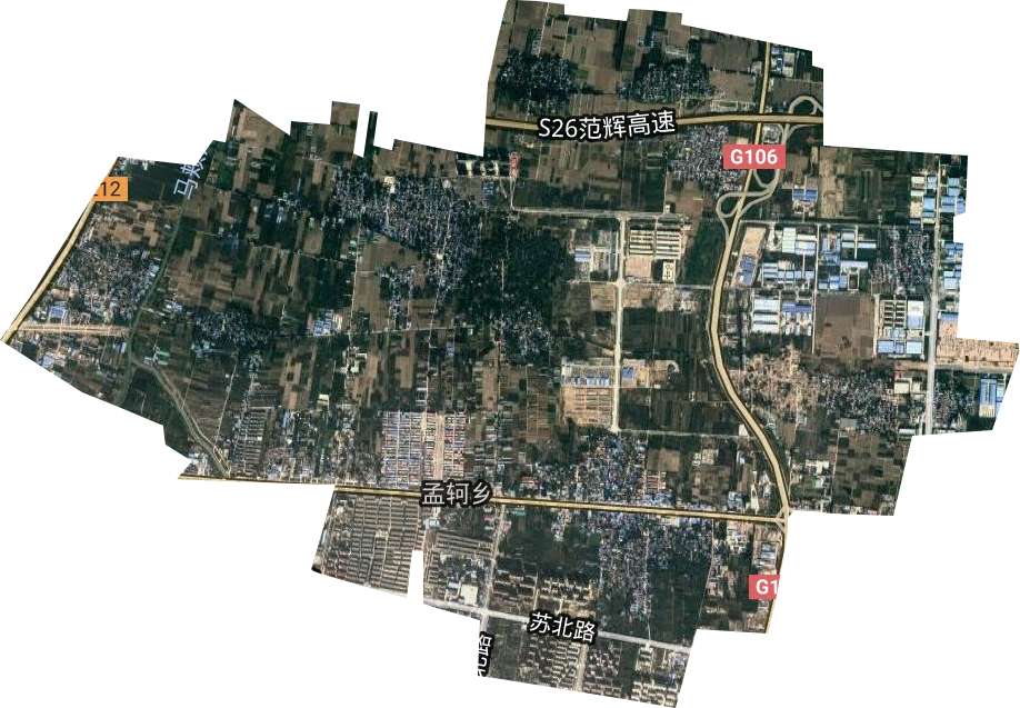 孟軻鄉(xiāng)衛(wèi)星圖
