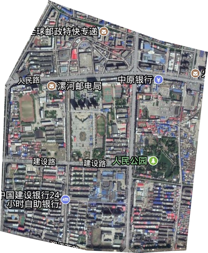 馬路街街道衛星圖