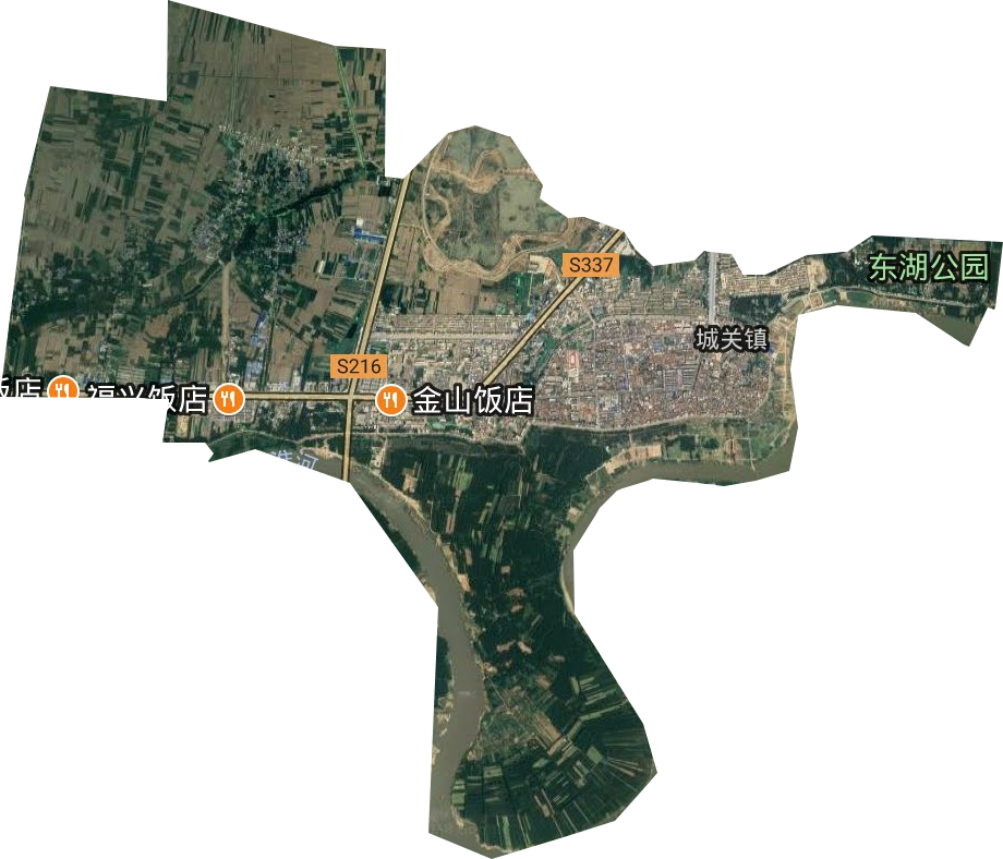 順河街道衛星圖