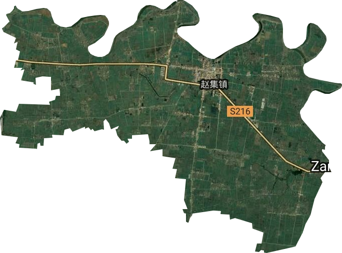 趙集鎮(zhèn)衛(wèi)星圖